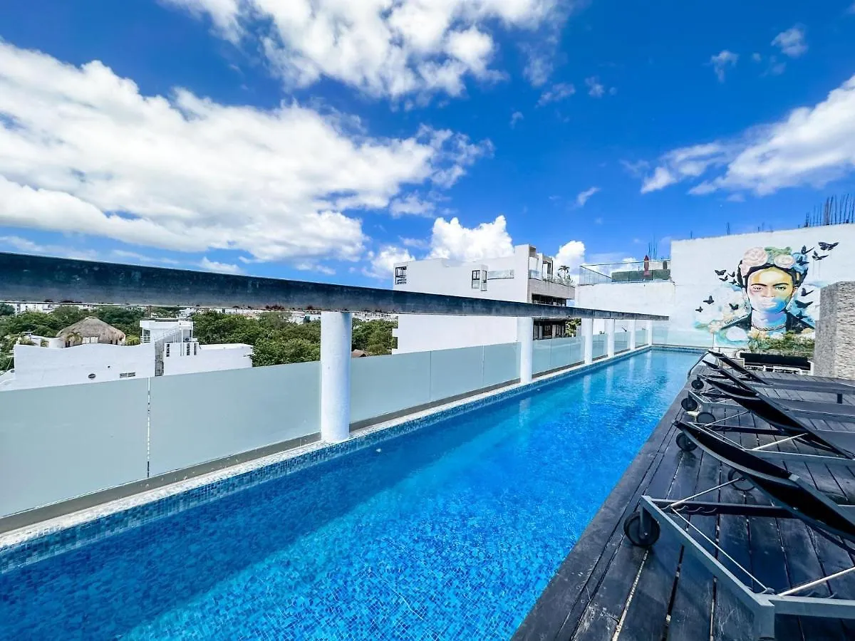 Dc 1103 Trendy Condo In Mamitas Beach Area Half Block To 5Th Apartment Playa del Carmen